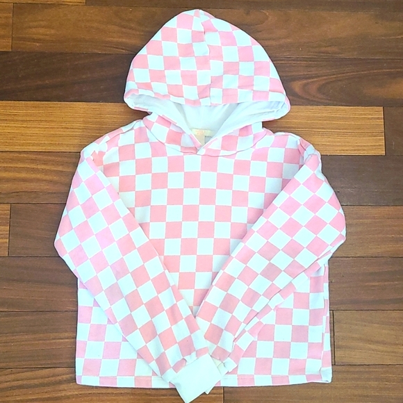 Forever 21 Other - Forever 21 girls pink and white hoodie